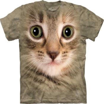 【摩達客】美國進口The Mountain Classic自然純棉系列 小貓臉T恤