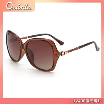 【Quinta】UV400偏光時尚潮流太陽眼鏡(防爆防眩光還原真實色彩-多色可選-QT2246)