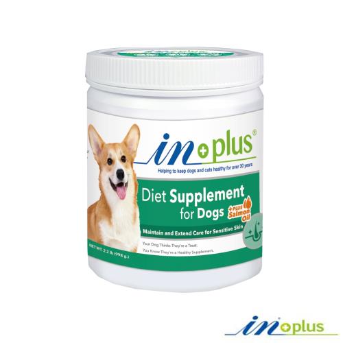 IN-PLUS 贏 犬用 超濃縮卵磷脂魚油雙效配方-2.2磅(998g) X 1罐