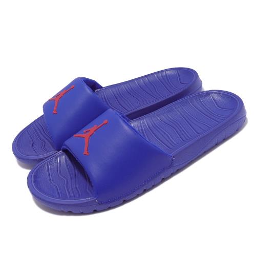 Nike 拖鞋 Jordan Break Slide 男鞋 喬丹 輕便 套腳 休閒穿搭 緩震 藍 紅 AR6374-416 [ACS 跨運動]
