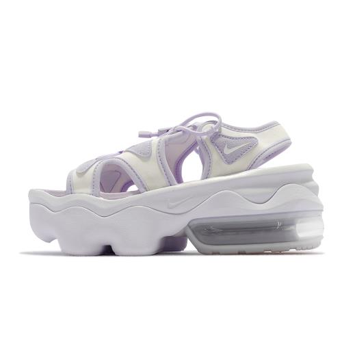 Nike 涼鞋Air Max Koko Sandal 女鞋氣墊避震舒適輕便厚底穿搭球鞋紫白 