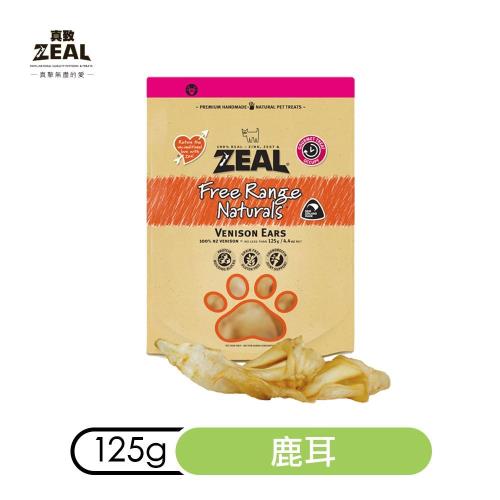 ZEAL真致天然風乾零食-鹿耳125g_(狗零食) 