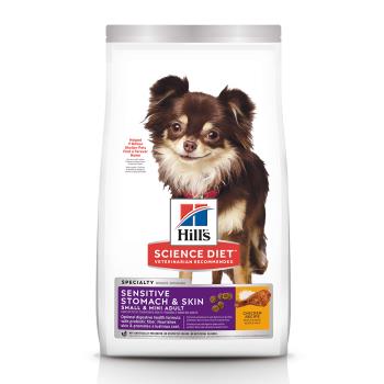 Hills 希爾思 寵物食品 敏感胃腸與皮膚 小型及迷你 成犬 雞肉 1.81公斤 (飼料 狗飼料)