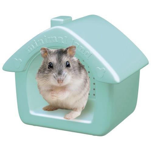MARUKAN鼠鼠專用冷氣屋-藍色(RH-585)