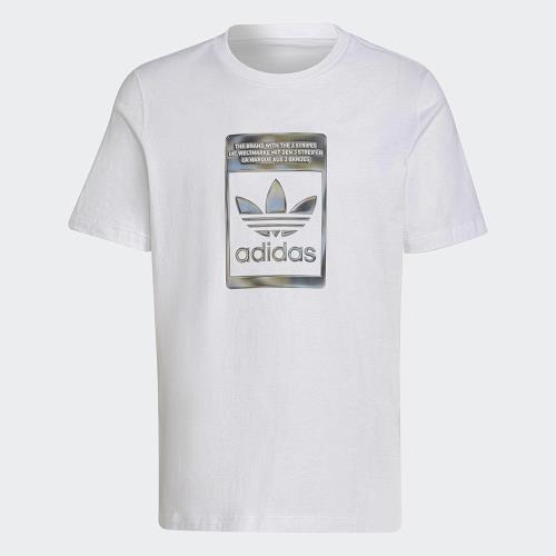 Adidas Originals CAMO 男裝 短袖 T恤 復古 迷彩變色 白【運動世界】H13500