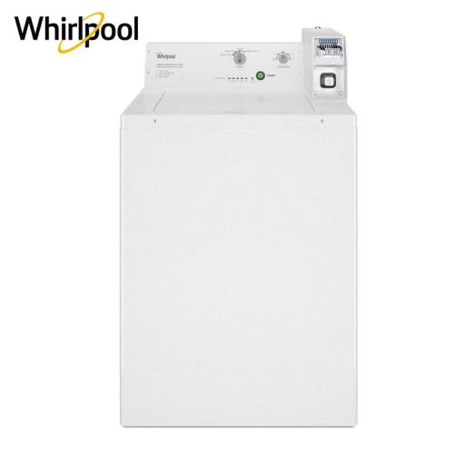 【Whirlpool惠而浦】9公斤商用投幣式直立洗衣機 CAE2765FQ