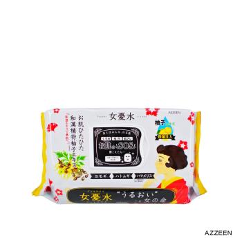 日本AZZEEN 芝研女憂水柚子潤澤修護面膜28枚入/三包