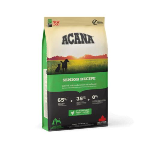 ACANA愛肯拿-老犬無穀配方11.4kg-放養雞肉+新鮮蔬果(下標數量2+贈神仙磚)