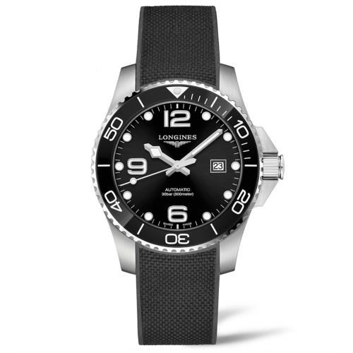 LONGINES 浪琴 康卡斯潛水系列陶瓷框機械腕錶 L37824569 / 43mm