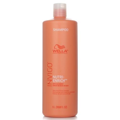 威娜invigo Nutri Enrich 深層滋養洗髮露1000ml 33 8oz Wella 威娜 Etmall東森購物網