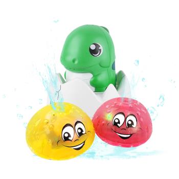 Colorland-嬰兒洗澡電動自動感應噴水球 寶寶浴室戲水玩具