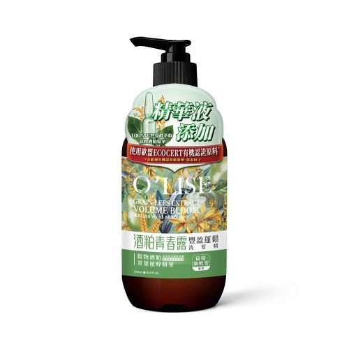 【O`Lise 歐黎絲】酒粕青春露 豐盈蓬鬆 洗髮精 500ml