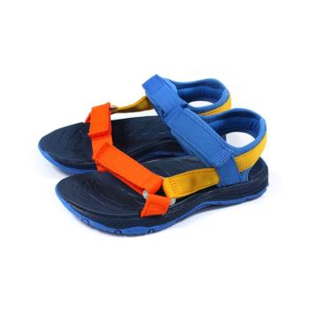 MERRELL 涼鞋 運動型 深藍/橘 童鞋 MLK264947 no069