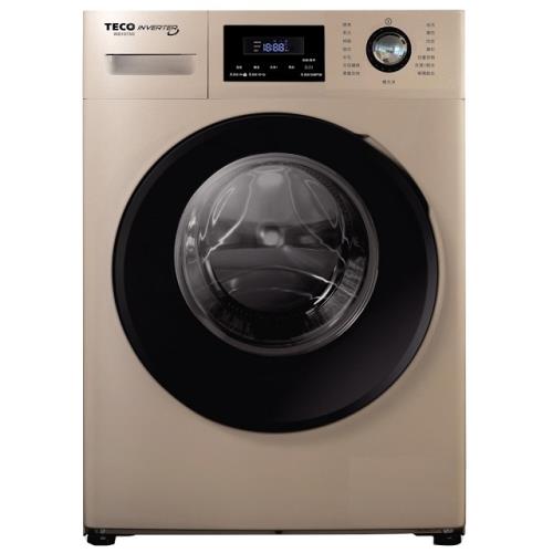 【TECO 東元】10公斤變頻溫水 洗脫 滾筒洗衣機(WD1073G)
