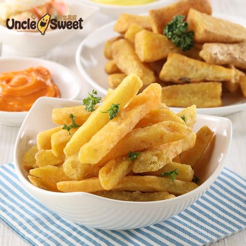 【阿甘薯叔】100%台農57號 預炸黃金地瓜薯條*5袋(1000g/袋)免運