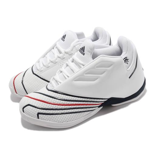 adidas 籃球鞋 T-MAC 2.0 Restomod 男鞋 愛迪達 明星款 支撐 避震 包覆 球鞋 白 黑 H67327 [ACS 跨運動]