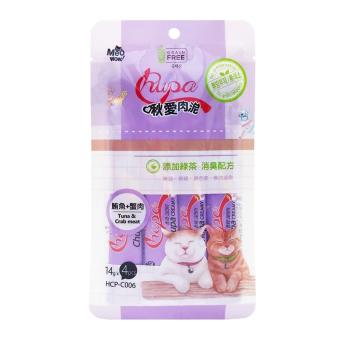 MeoWOW! Chupa啾愛肉泥GRAIN FREE無穀 56g(14g*4) (6包入)