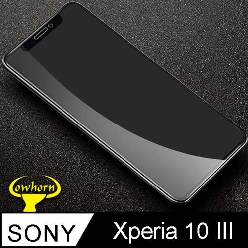 Sony Xperia 10 III 2.5D曲面滿版 9H防爆鋼化玻璃保護貼 黑色