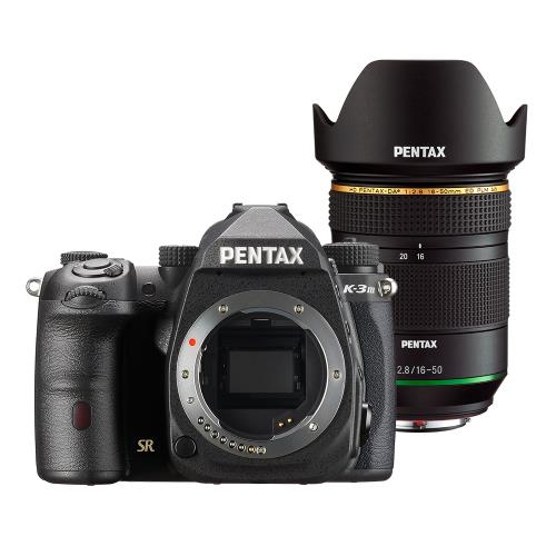 PENTAX K-3 III (黑) + HD DA*16-50mmF2.8 ED PLM AW 標準變焦★鏡Kit組(公司貨)