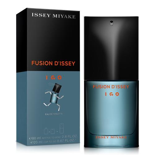 Issey Miyake 三宅一生 一生之水IGO峰暴男性淡香水(80ml)+(20ml)