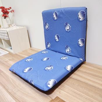 SUMMER台灣製造 加固版藍鬱金香中和室椅/靠墊/椅墊/小朋友午睡墊