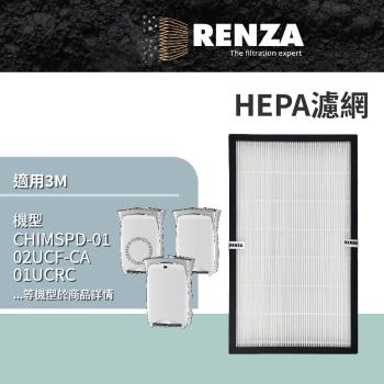 適用 3M CHIMSPD-01UCRC 02UCLC Ultra Clean淨呼吸超濾淨型 超質版 高效版 進階版 HEPA濾網 濾芯