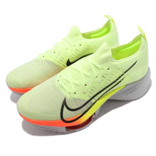 Nike 慢跑鞋 Zoom Tempo Next FK 男鞋 氣墊 舒適 避震 針織鞋面 包覆 運動 黃 黑 CI9923-700 [ACS 跨運動]