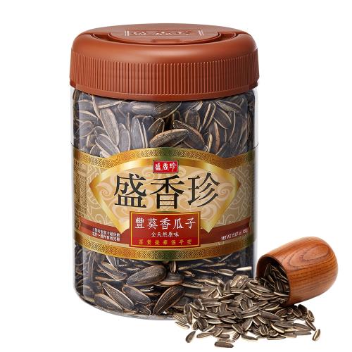 【盛香珍】豐葵香瓜子禮桶-全天然原味450g/桶