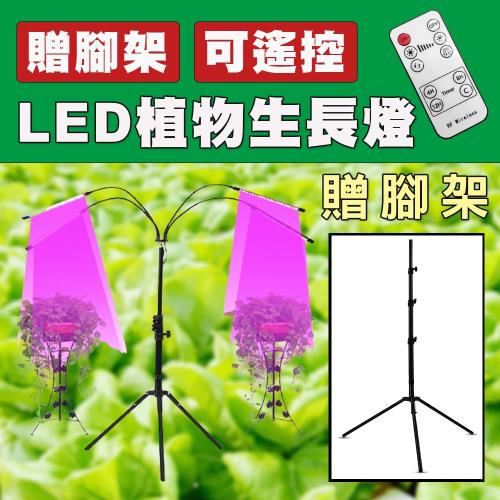【贈腳架】【ROWA樂華】LED植物生長燈 植物燈 生長燈 USB 夾式 遙控 可調光 蔬菜