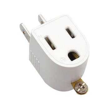 【威電】10入組CB-2006 3轉2 轉接器 變換插頭(顏色隨機 臺灣製造 MIT)
