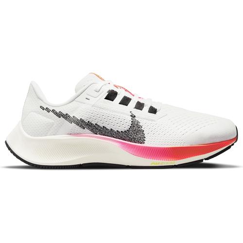 Nike AIR ZOOM PEGASUS 38 女鞋慢跑氣墊緩震網布白粉【運動世界