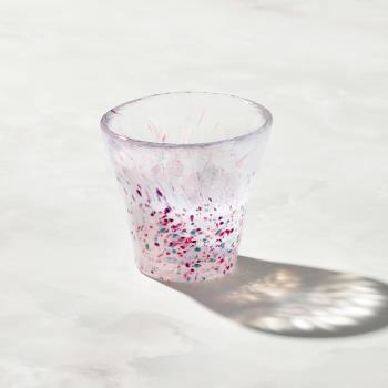 有種創意 - 日本富硝子 - 手作浮世自由杯 - 櫻粉 (170ml)