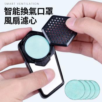 立清淨 運動型智慧口罩 專用風扇濾心(5入1包)