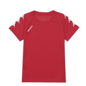 KAPPA義大利 時尚型男舒適型男吸濕排汗圓領衫 正紅 33162RWD18