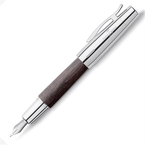 Faber-Castell E-MOTION 高雅梨木系列深褐色鋼筆