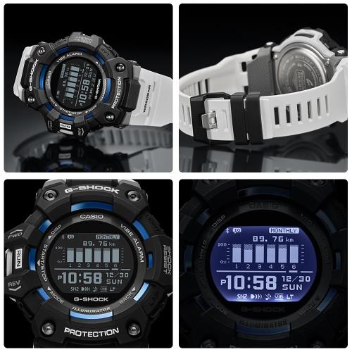 CASIO 卡西歐G-SHOCK 智能藍牙多功能運動錶/GBD-100-1A7|會員獨享好康