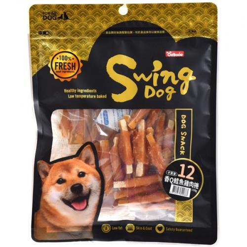 OzBone_卡賀家犬零食-No.12-香Q鱈魚雞肉捲150g_(狗零食)-網  效期：20260217