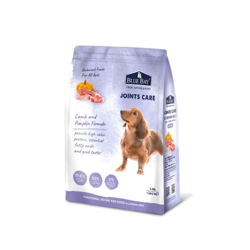 BLUE BAY®倍力®關節保健低敏配方-羊肉+南瓜 3.3lb/1.5KG X(2包組)