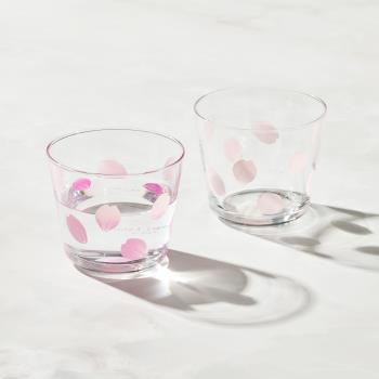 有種創意 - 日本富硝子 - 變色自由杯 - 吉野櫻花雨 - 雙件組 (220ml)