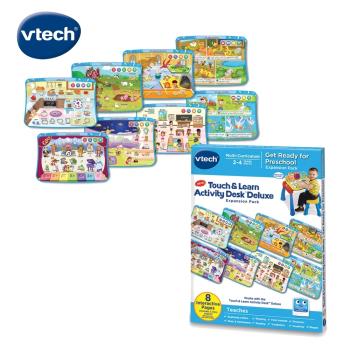 【Vtech】互動學習點讀桌圖鑑套卡組-學齡前認知啟蒙(2-4Y)