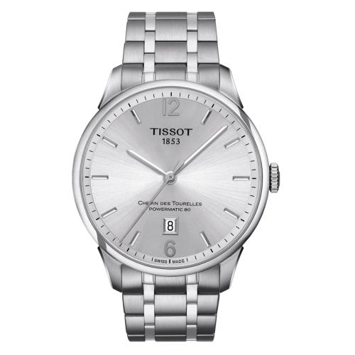 TISSOT天梭 杜魯爾經典機械腕錶/80小時動力儲存/42mm/T0994071103700