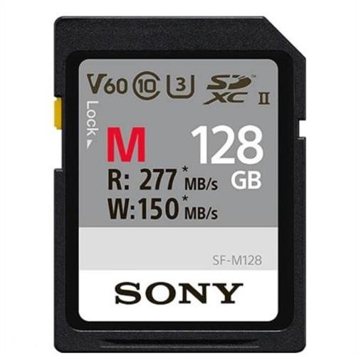【SONY 索尼】SF-M128 SD SDXC 256G/GB 277MB/S UHS-II 高速記憶卡(公司貨 C10 U3 V60 支援4K )