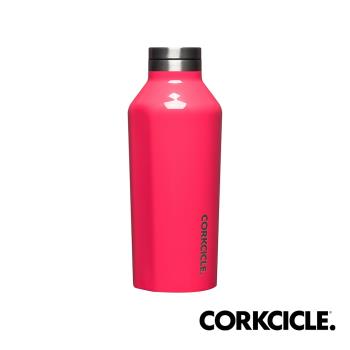 買一送一【美國CORKCICLE】Classic系列三層真空易口瓶/保溫瓶270ml-烈焰紅