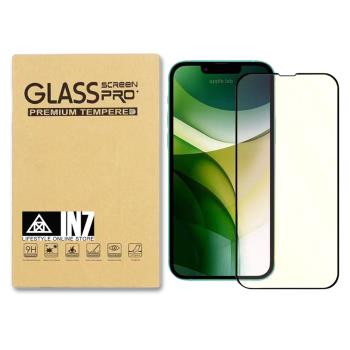IN7 iPhone 13 Pro Max (6.7吋) 抗藍光3D滿版9H鋼化玻璃保護貼 疏油疏水 鋼化膜