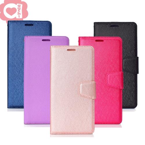 Samsung Galaxy A51 (5G) 月詩蠶絲紋時尚皮套 多層次插卡功能 側掀磁扣手機殼/保護套 多色可選