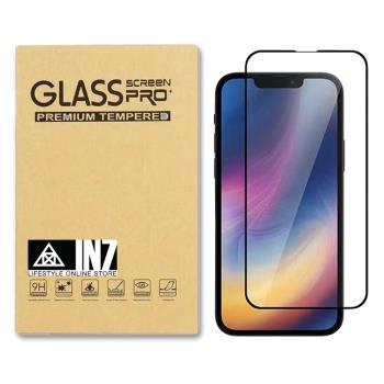IN7 iPhone 13 Pro Max (6.7吋) 高透光3D滿版9H鋼化玻璃保護貼 疏油疏水 鋼化膜