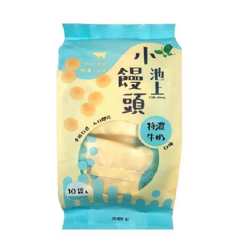 【池上鄉農會】池上小饅頭-特濃牛奶口味(150公克x10小袋/包)/10包組