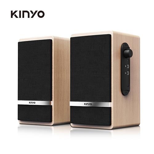 KINYO USB二件式木質音箱US-260【愛買】