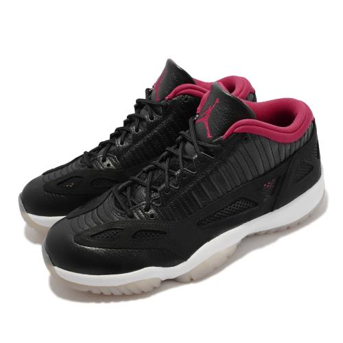 Nike Air Jordan 11 Retro Low 男鞋 籃球鞋 經典復刻 喬丹 練習鞋 Bred 黑 紅 919712-023