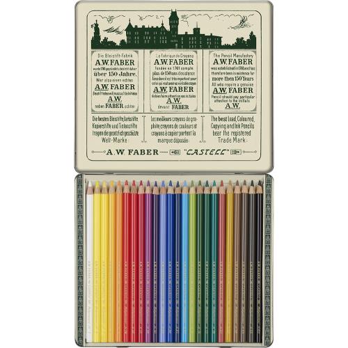 限量版~德國Faber-Castell 111周年24色油性色鉛筆|PARKER 派克|ETMall